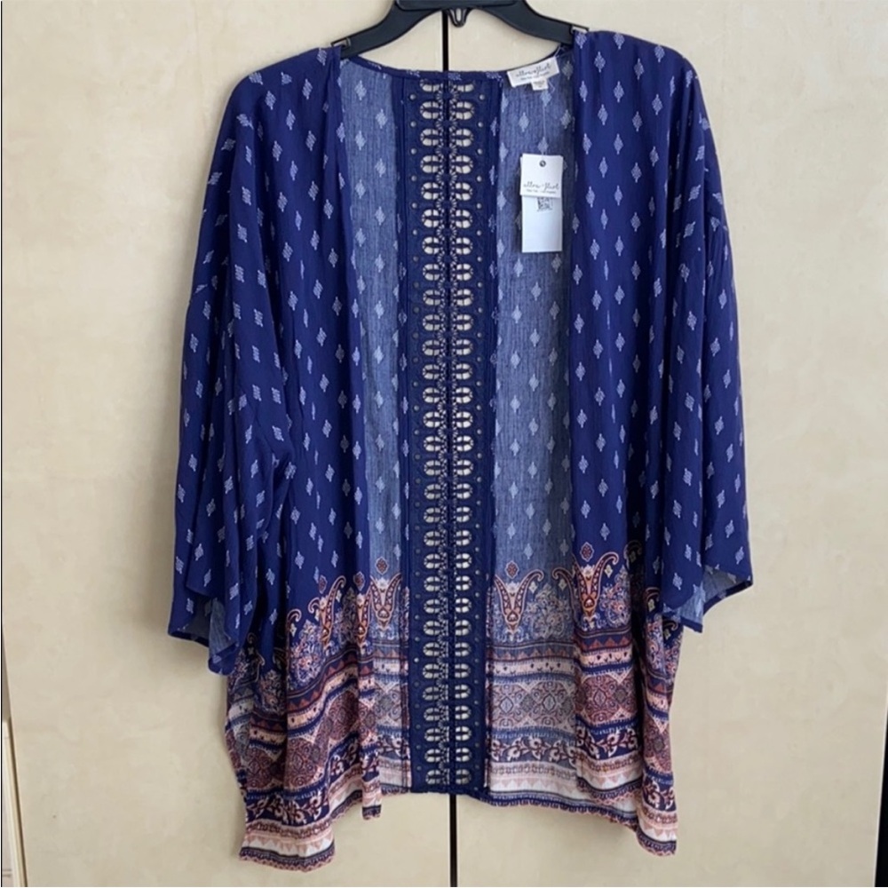 Ultra Flirt Nomadic Getaway Tribal Print Kimono